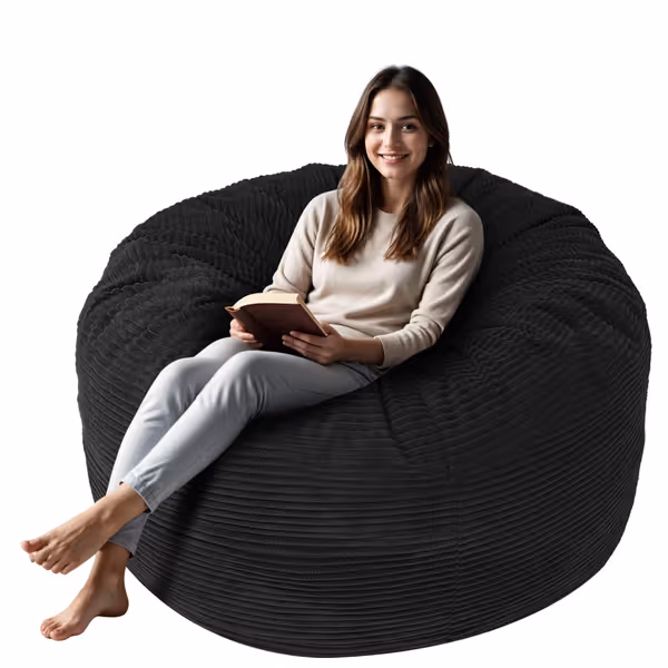 Memory Foam Bean Bag Chair (4FT)